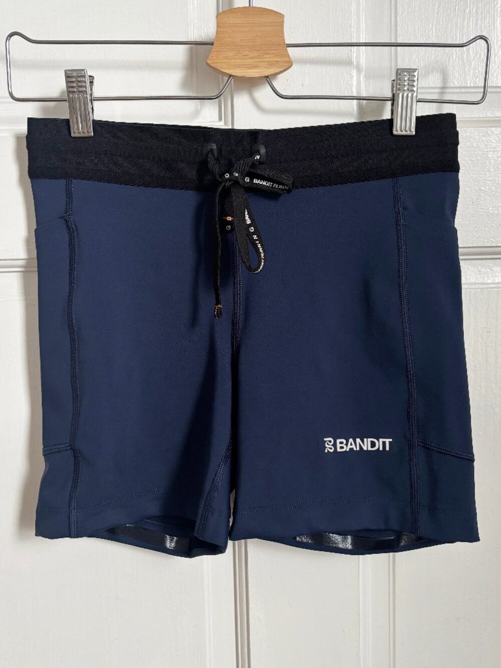 Bandit Stamina Shorts 5" Women's Compression Running Navy Blue Black Small S